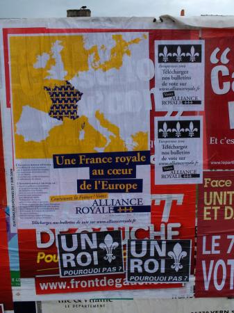 affiches de l'Alliance Royale à Rennes